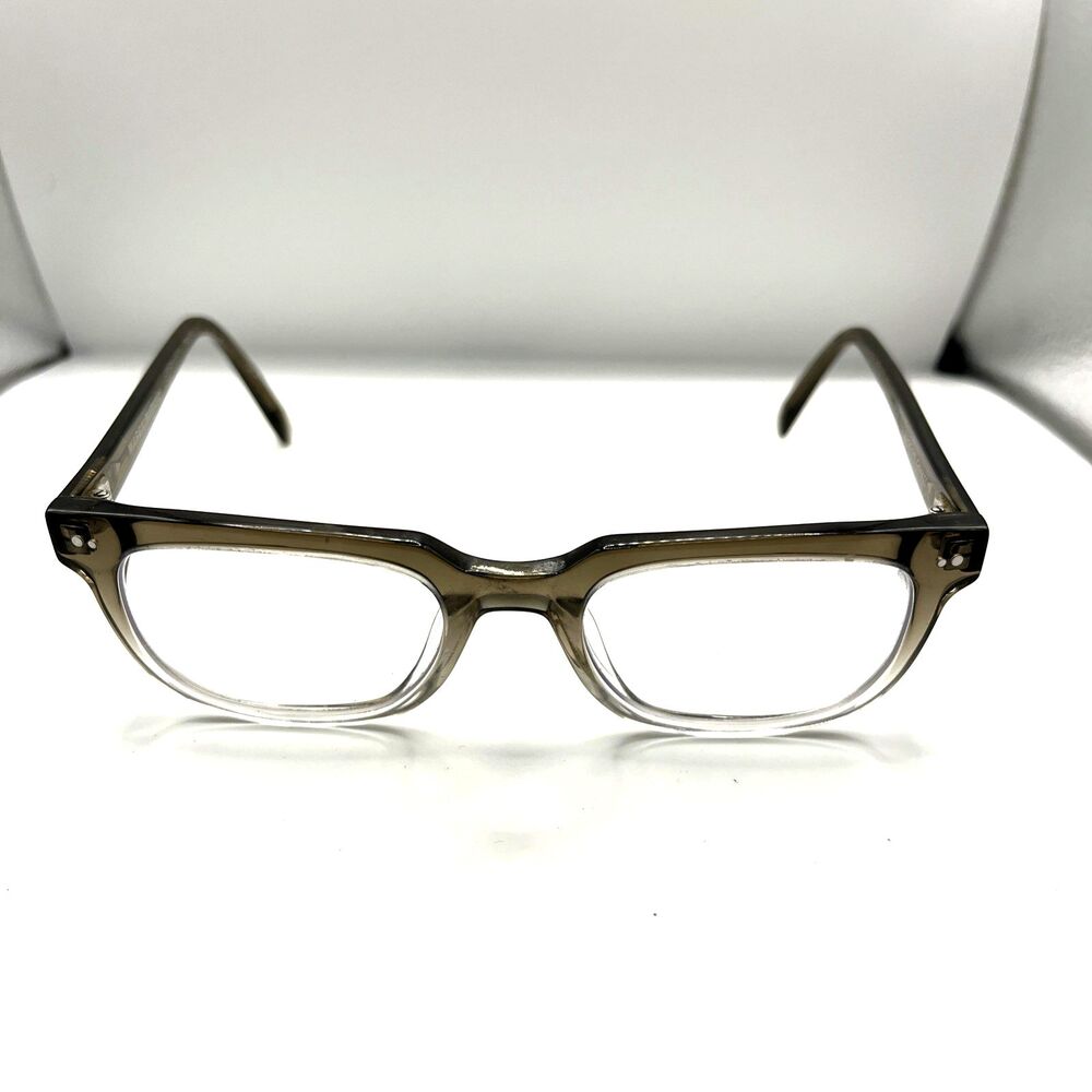 Warby Parker Eyeglasses Duhber W 332 Designer Frames Only Brown 50-20-145